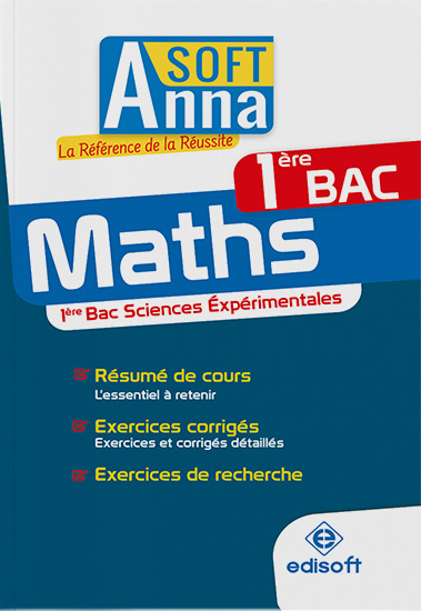 Annasoft 1ère Bac Maths ( Sciences Expérimentales )