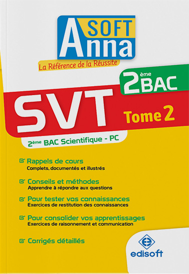 AnnaSoft SVT 2ème Bac (PC) Tome2